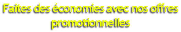Faites des conomies avec nos offres
promotionnelles